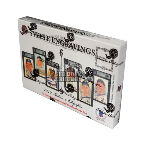 steele engravings box|2019 Historic Autographs Steele Engravings Hobby .